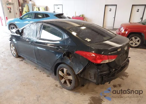 2012 Hyundai Elantra Gls from USA, damaged, VIN 5NPDH4AE0CH088552